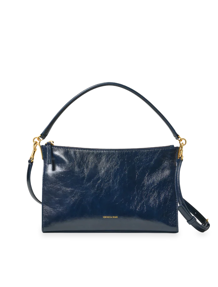 small crinkle vida bag in navy