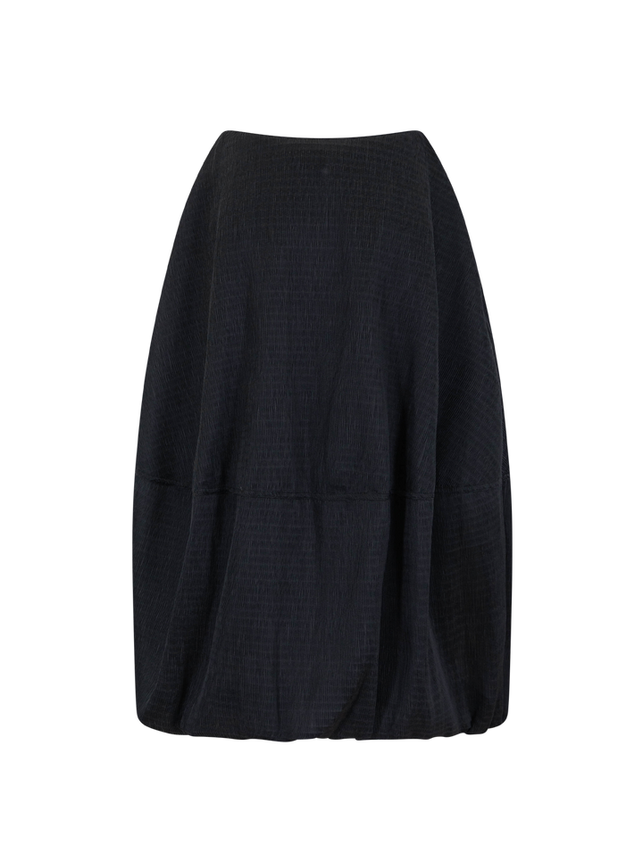 evora bubble midi skirt