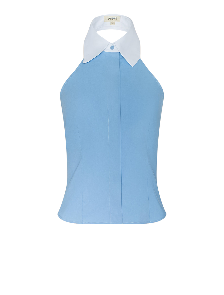 rina poplin halter top