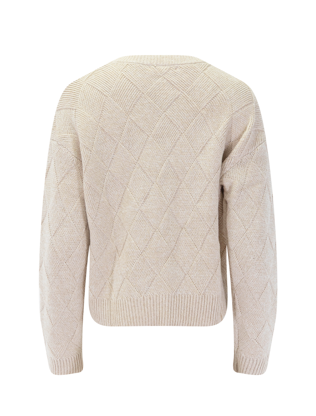 solstice sweater in wheat heather