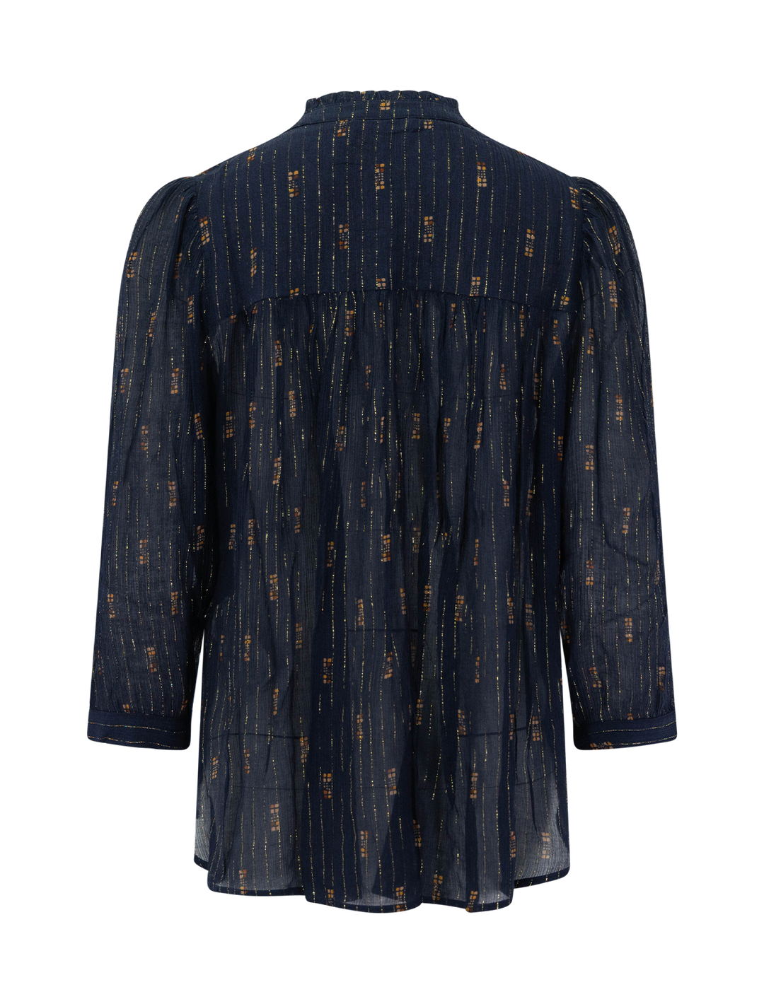 lylee blouse in navy domiu