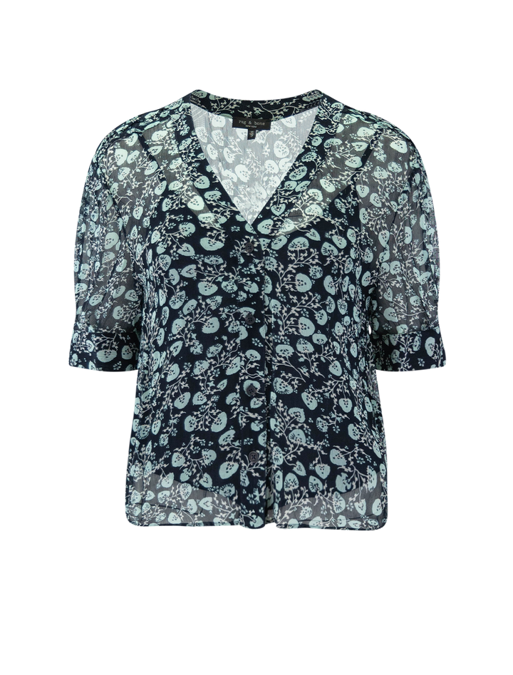 taylor floral blouse