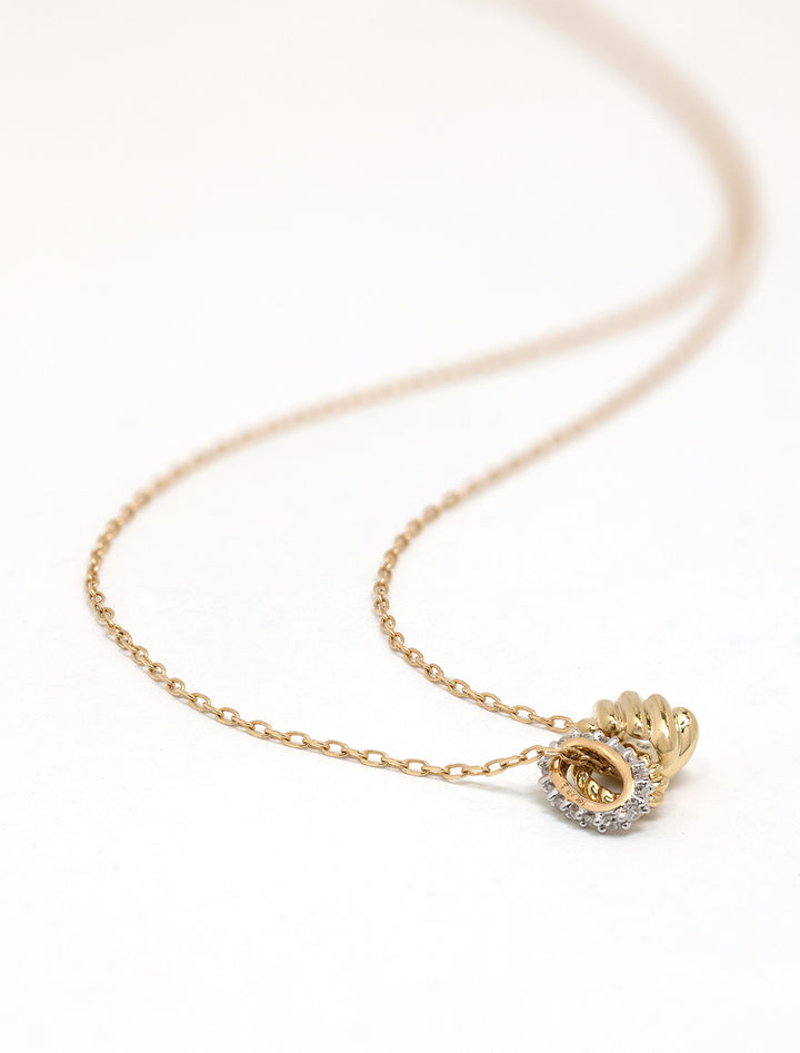 14k bead party lasso necklace | 18" (2)