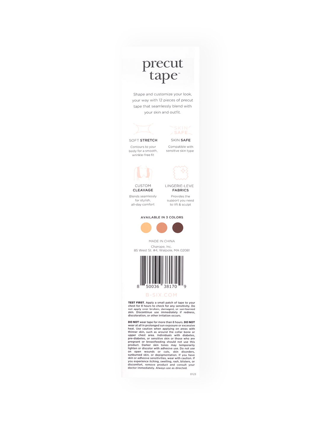nippies precut boob tape | caramel