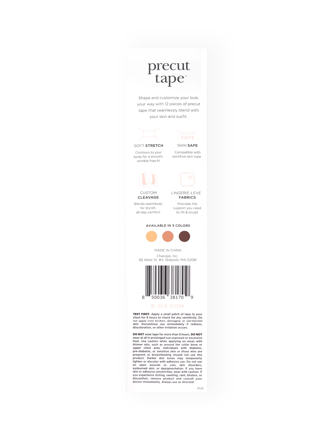 nippies precut boob tape | caramel