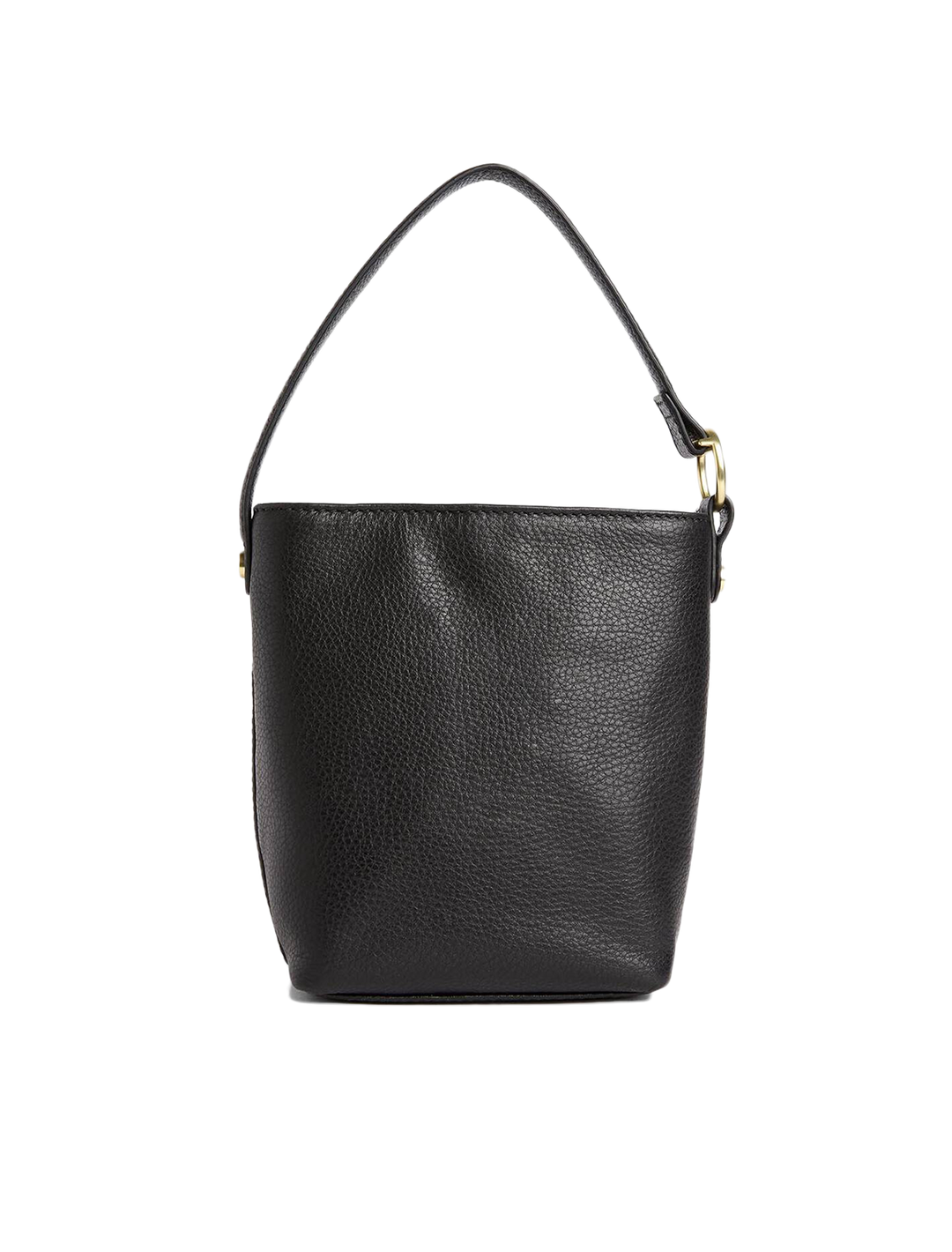 cedar mini bucket bag in black
