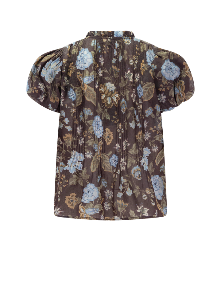 pepper top in willow print