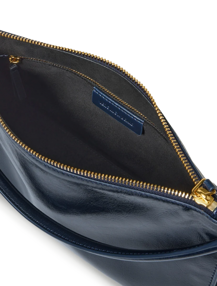 small crinkle vida bag in navy