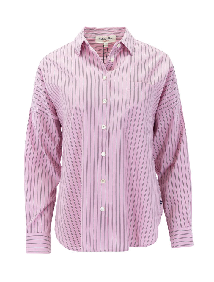 jo shirt in pink stripe