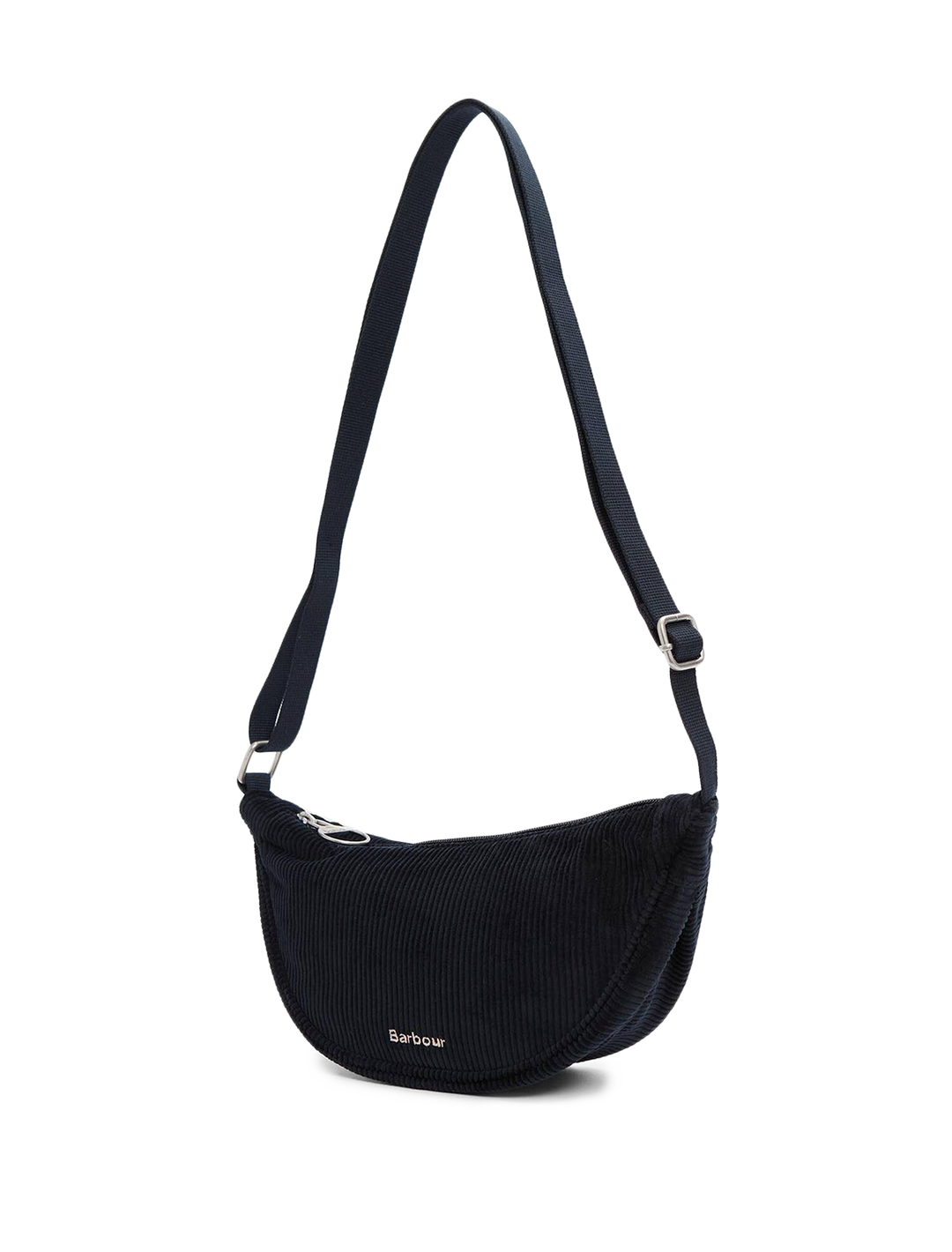 mini mia cord sling bag in dark navy