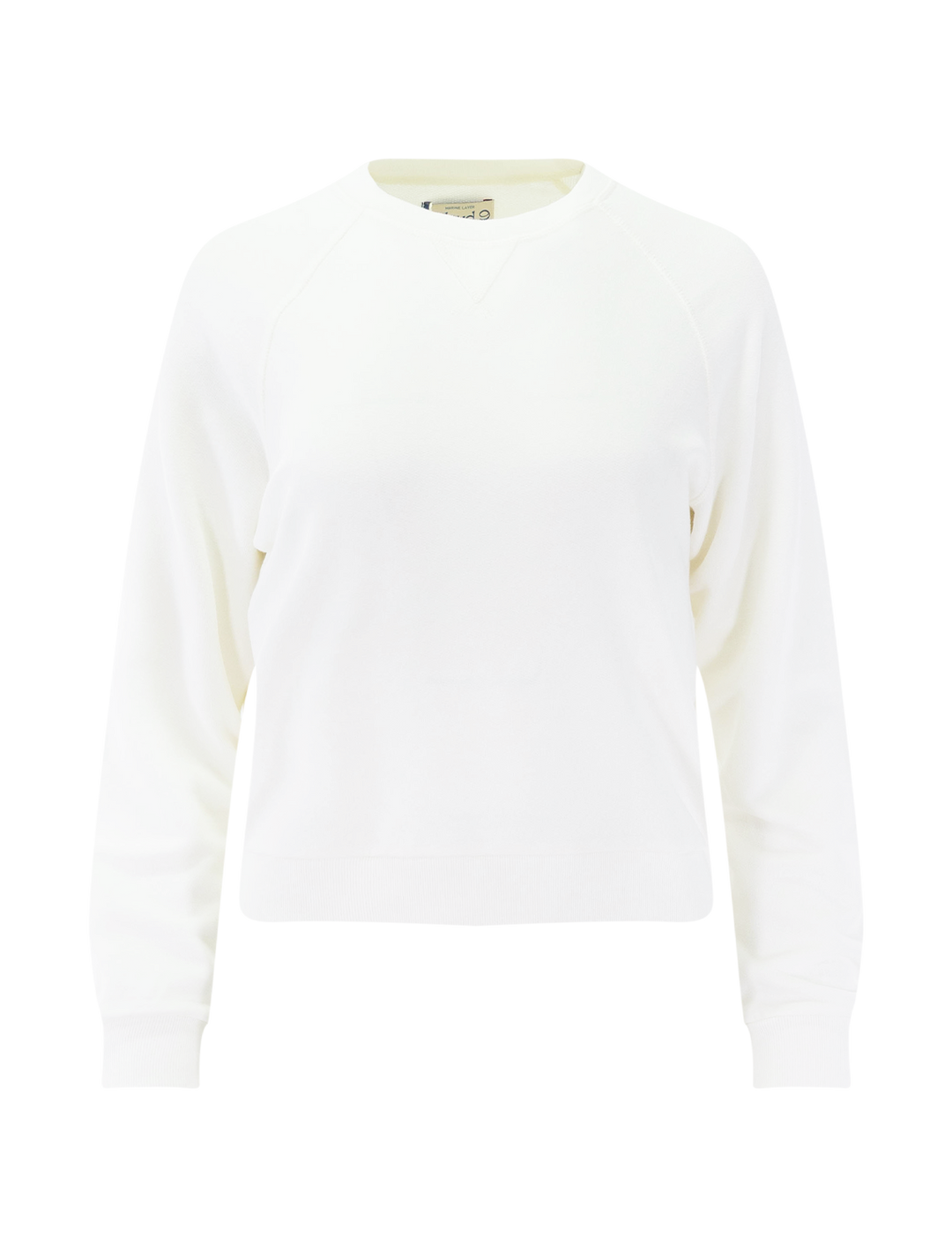 cloud 9 terry sweatshirt in antique white