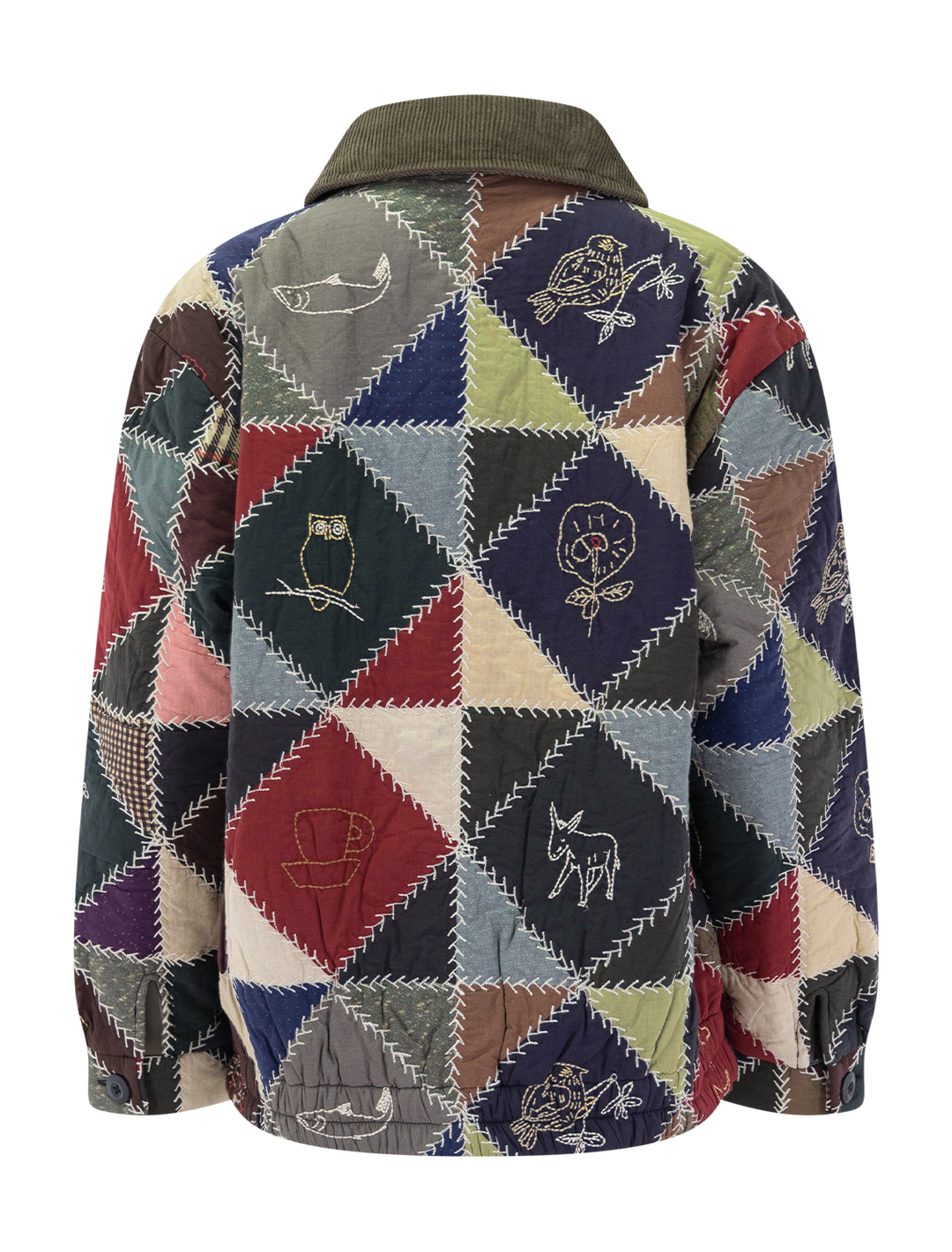 juniper patchwork quilted jacket