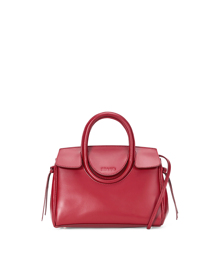 maude mini carryall in rouge
