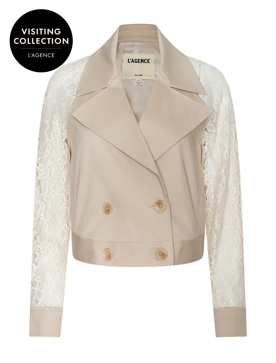 novelle lace trench