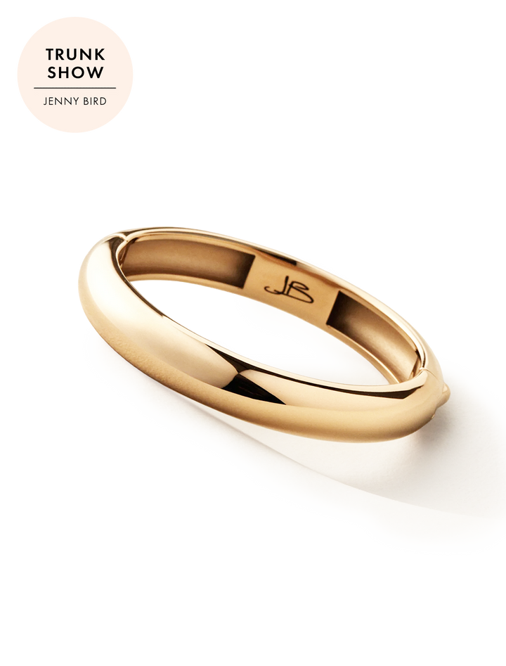 gia mega bangle in gold