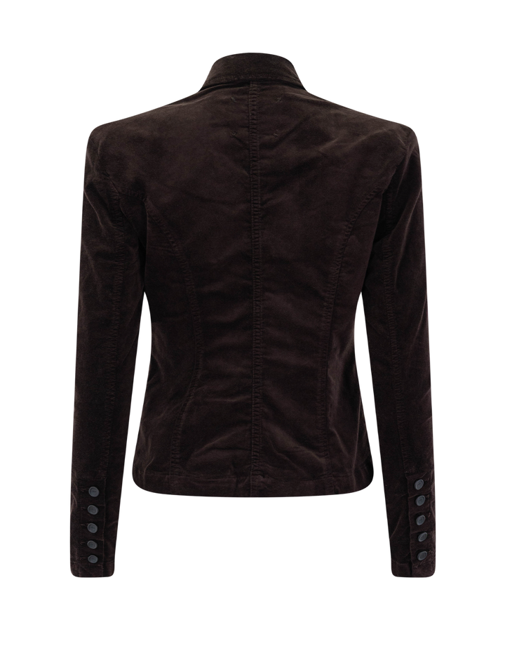 emerson structured blazer in dark java