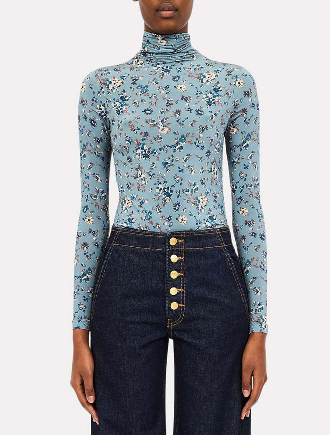 aurelia top in celeste floral