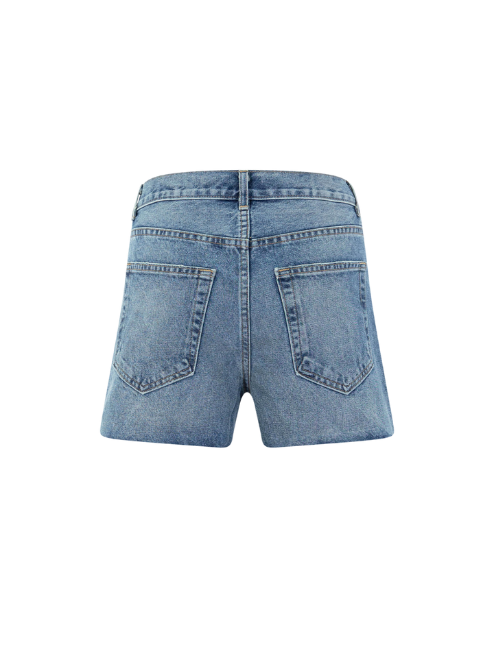 cobain denim shorts in summer wash