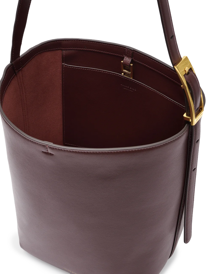 elly bucket bag in fig