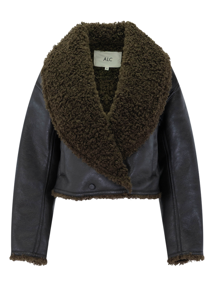 stella jacket in brown