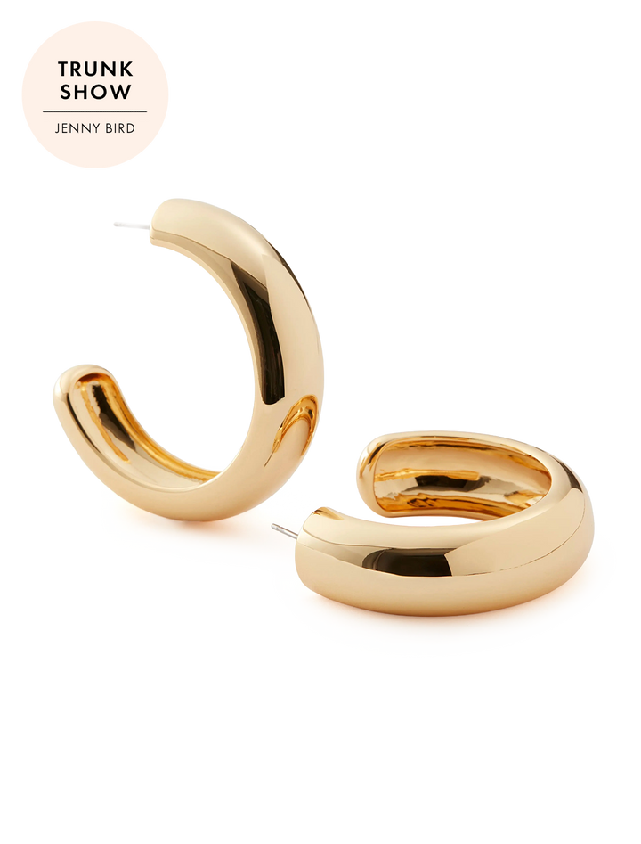 large gia hoops in gold