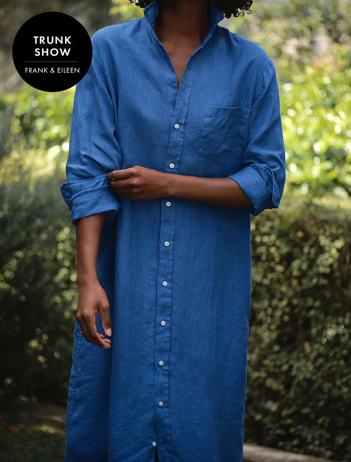 rory in cabo blue linen