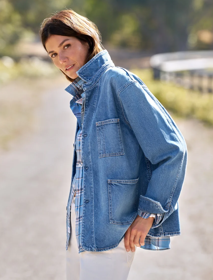 denim barn jacket in 1978 wash