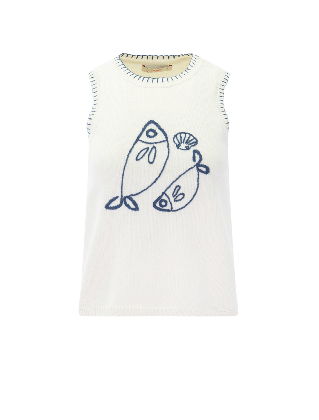 marisol sweater tank in pescare