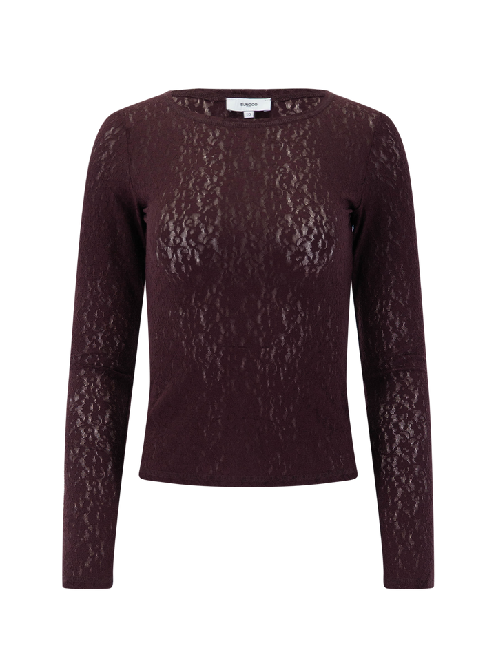 molly top in prune
