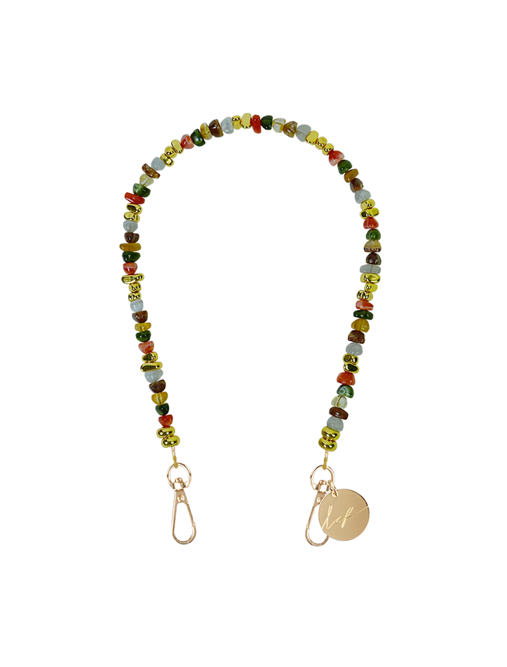 liviya strap in multi khaki