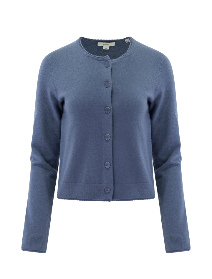 scallop trip cardigan in azul