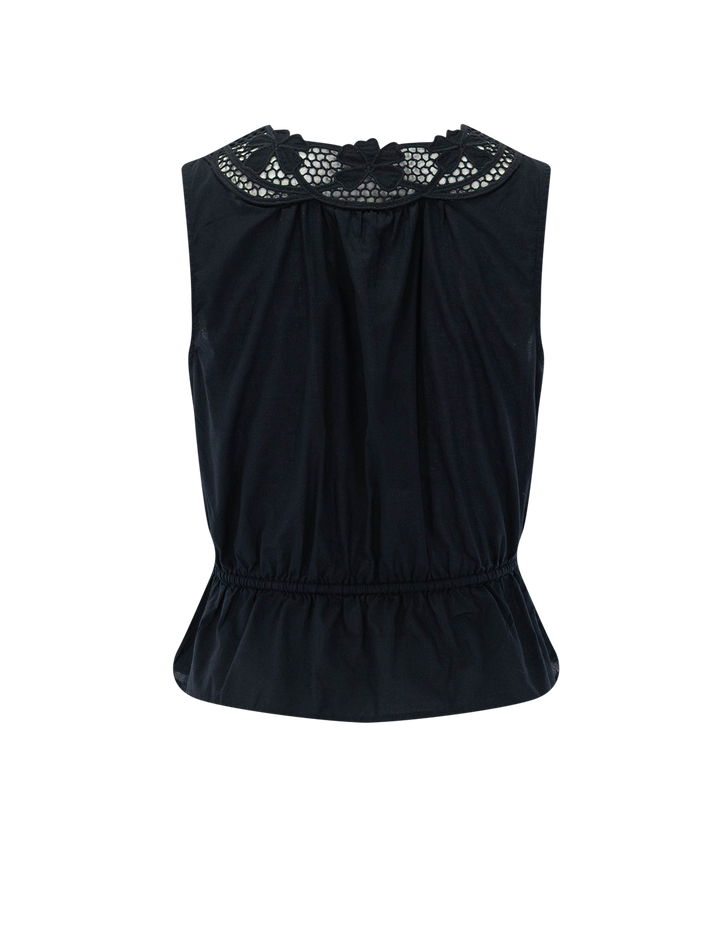 leilani top in black