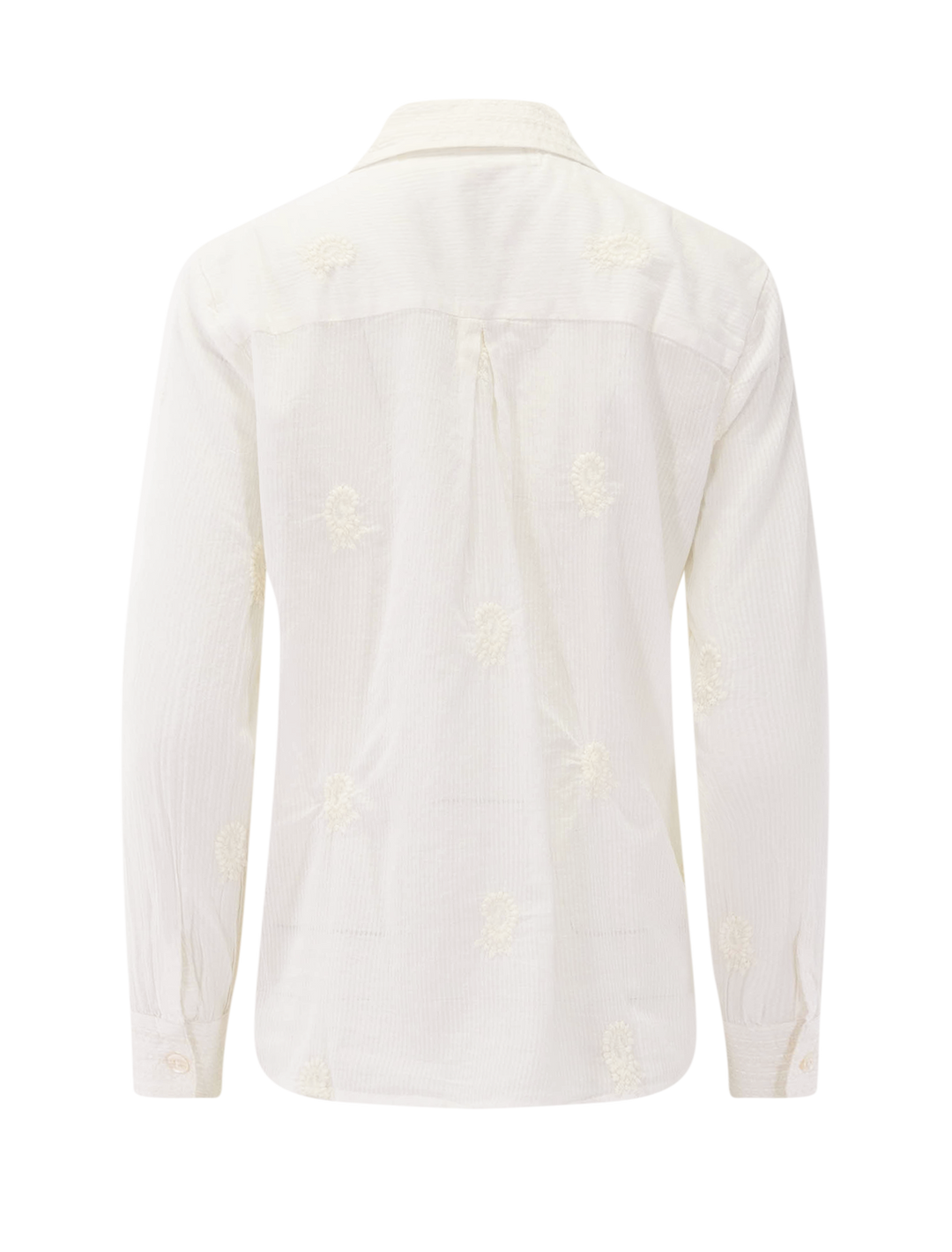 dalia ringo top in off white