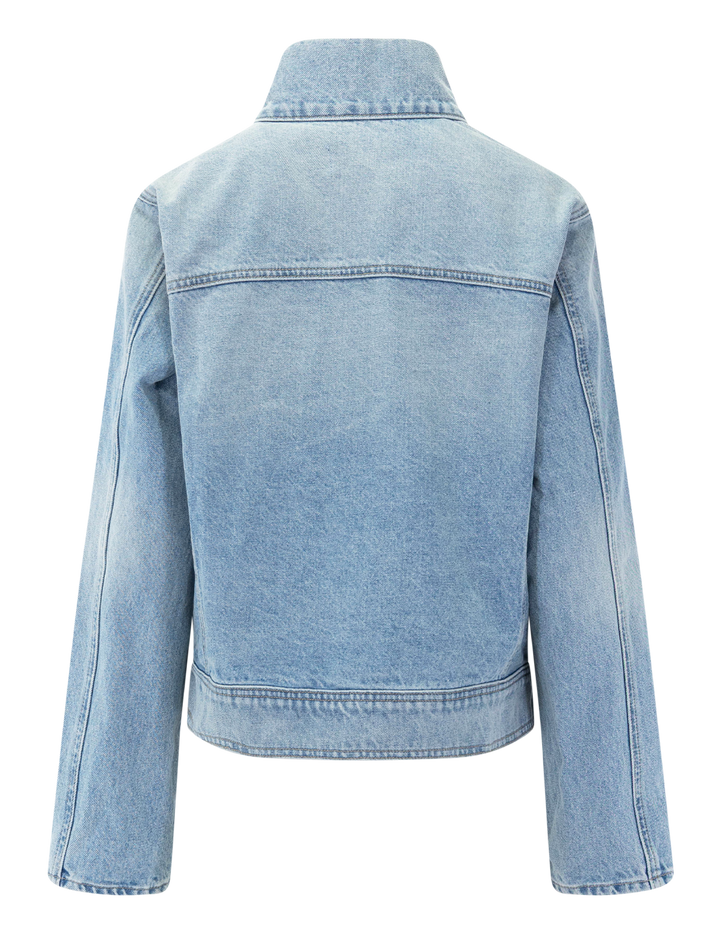 marilou denim jacket in alice wash
