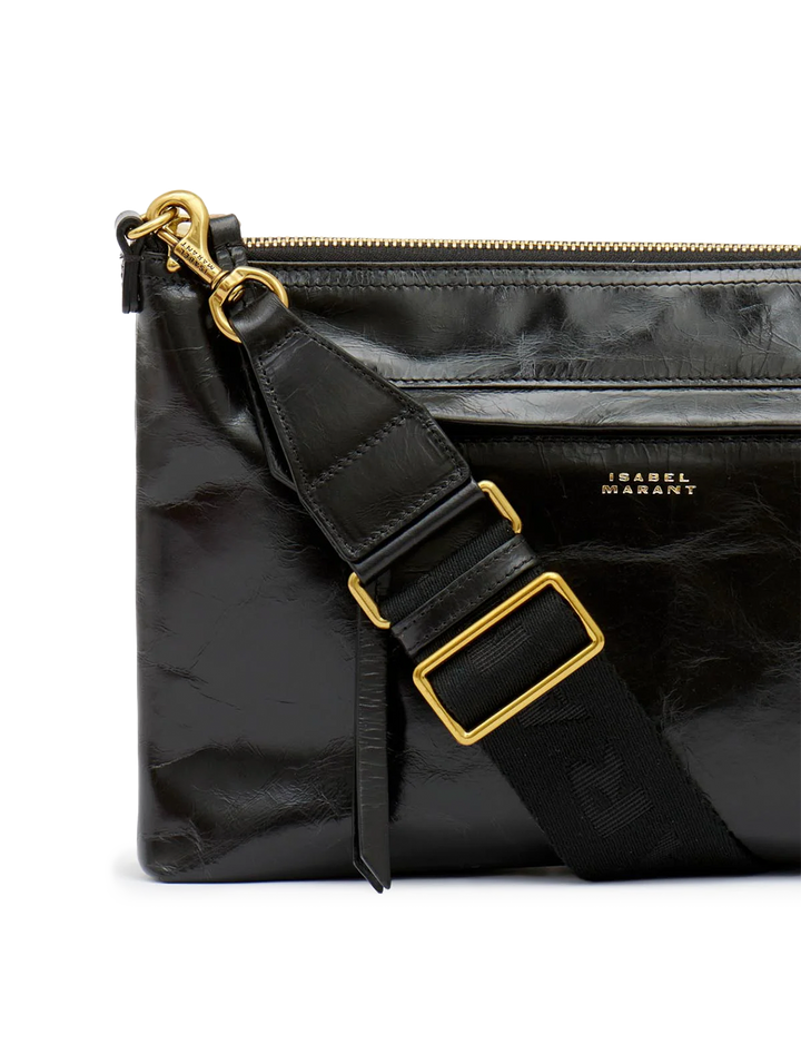 nessah crossbody in black