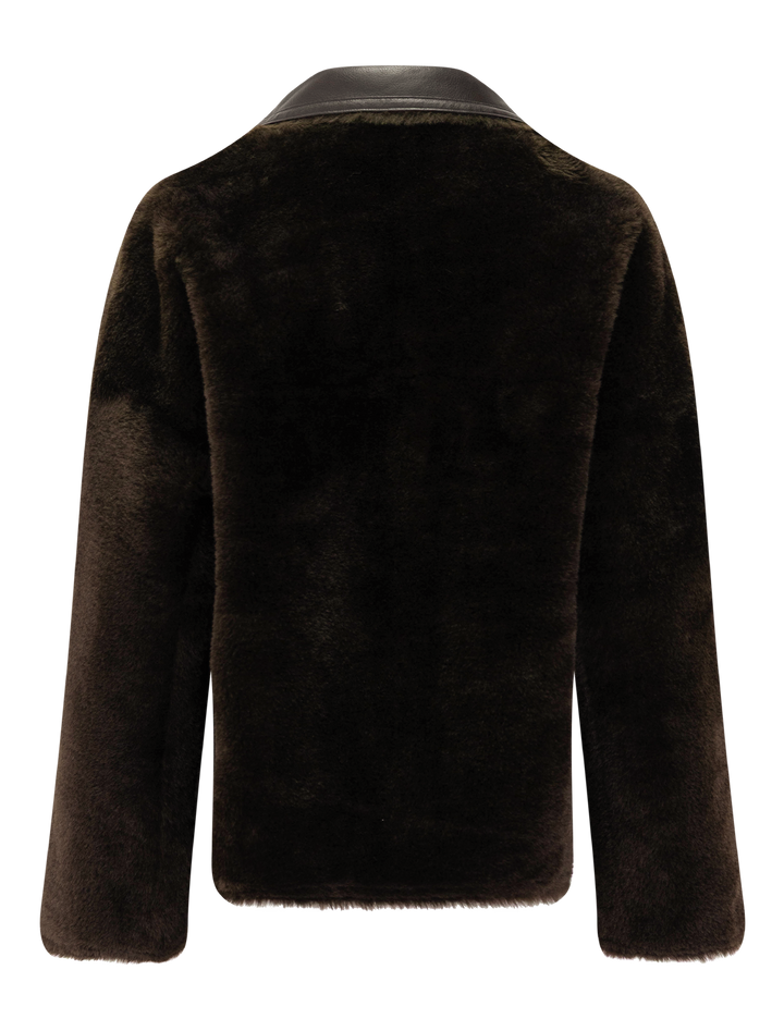 melen faux fur jacket