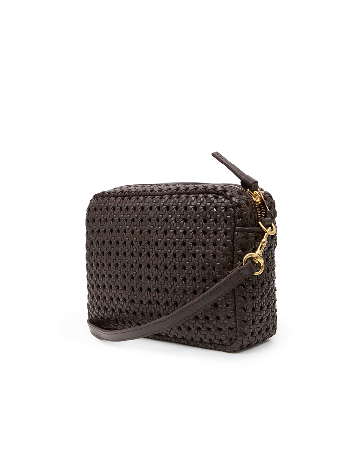 midi sac in chocolate rattan