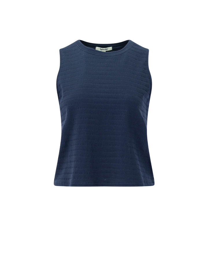shelly smocked tank