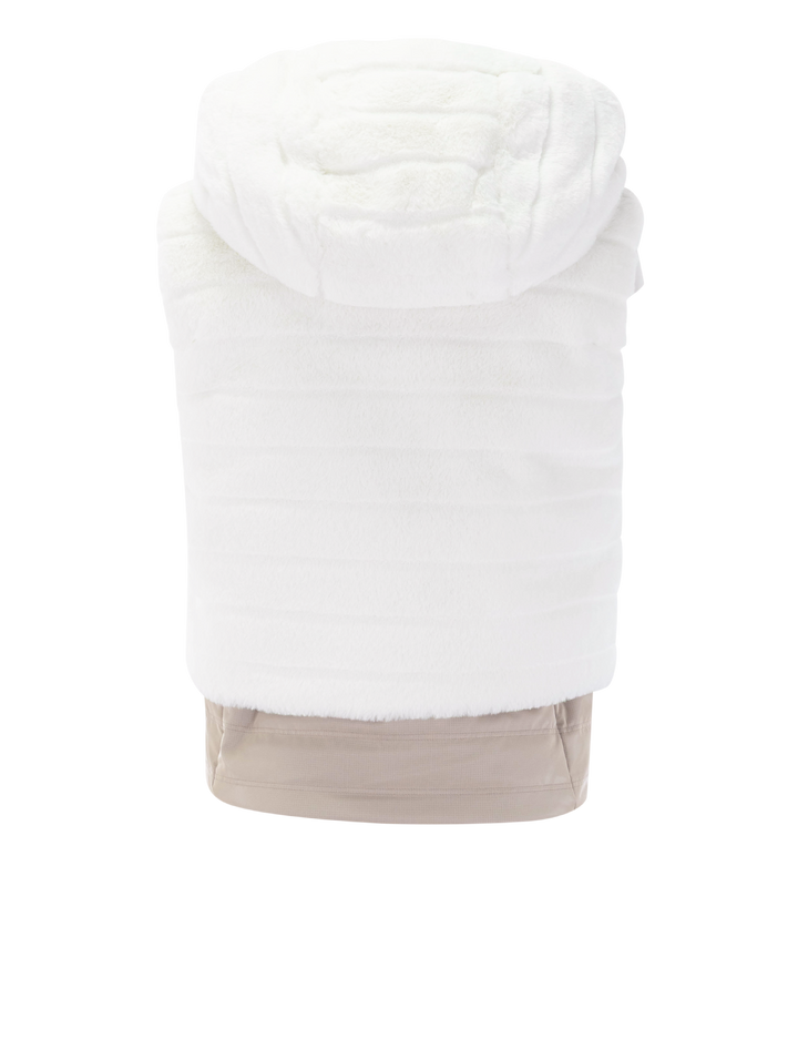 manda d vest in offwhite