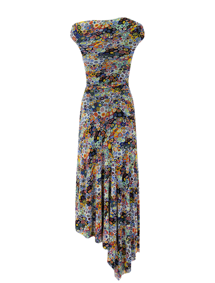 amaris dress in millefiori mosaic