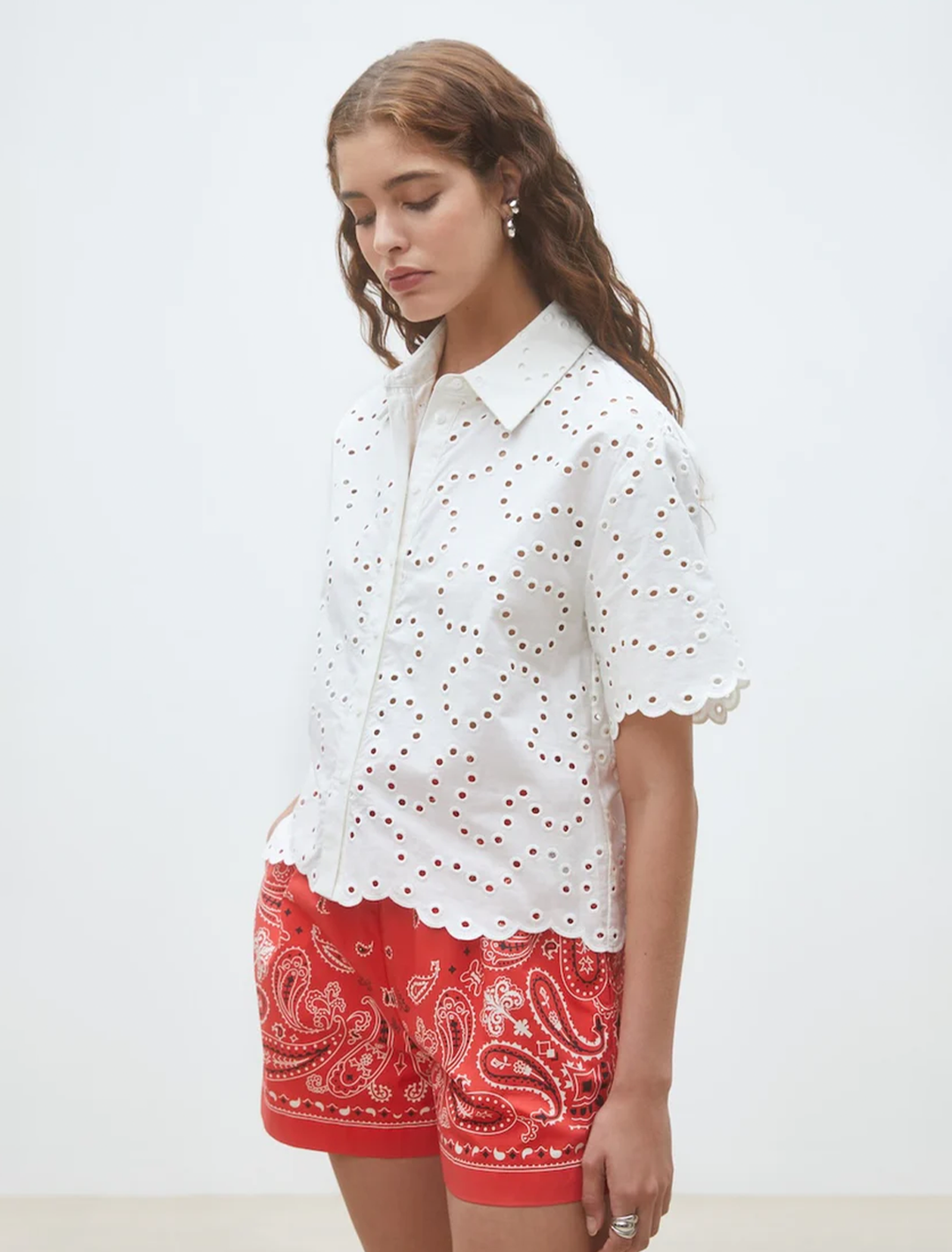 lory top in blanc