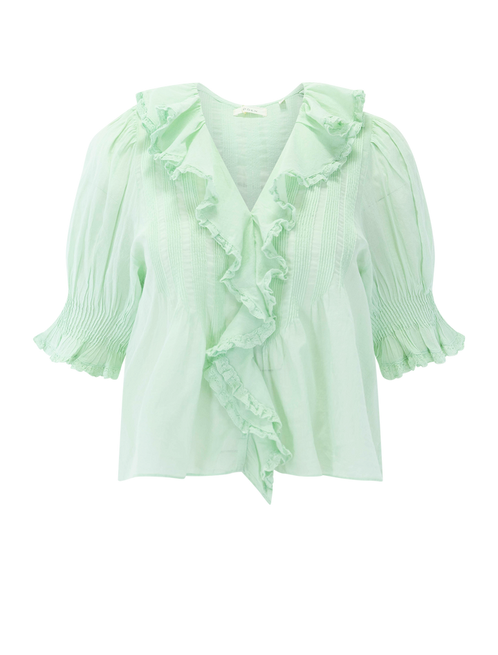 henri top in seafoam