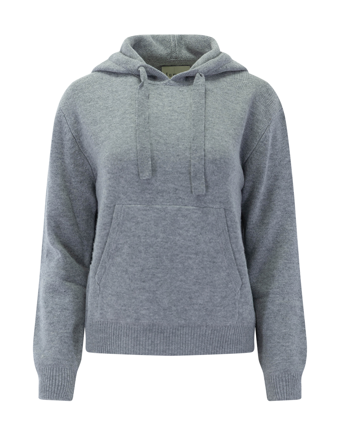 hoodie in smoke grey