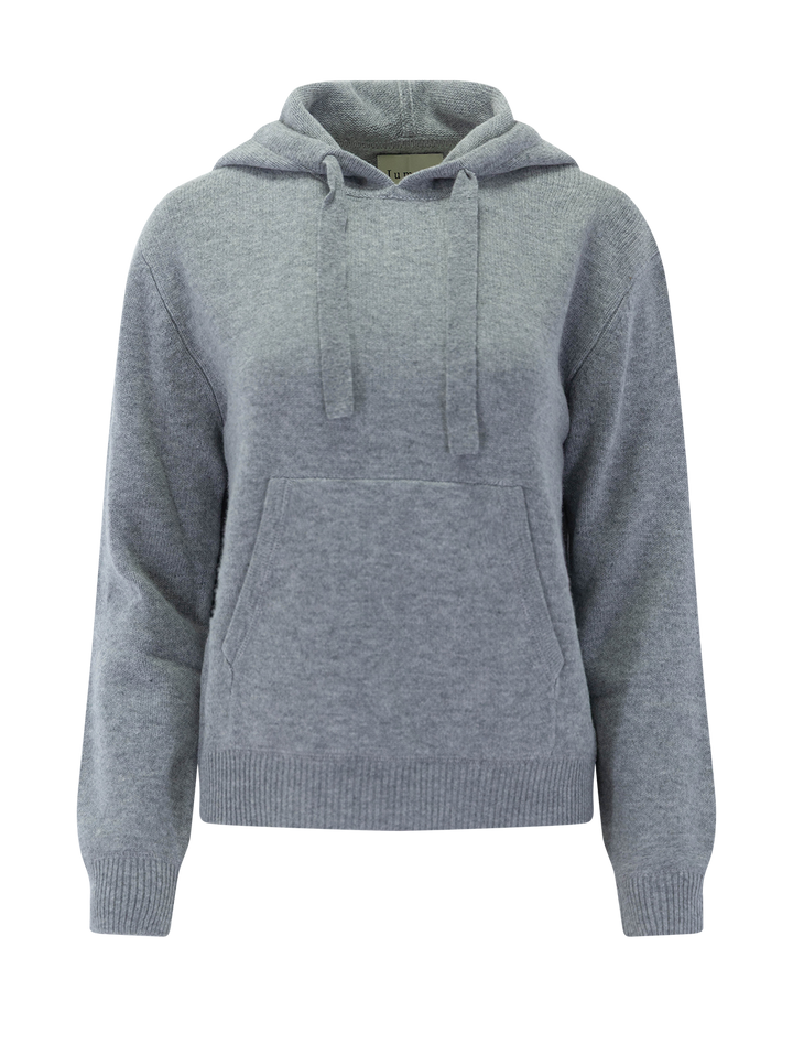 hoodie in smoke grey
