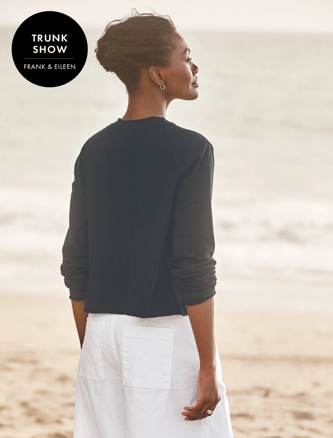 jackie t-shirt cardigan in british royal navy