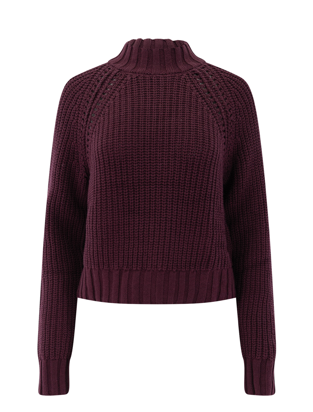 cassidy sweater in merlot