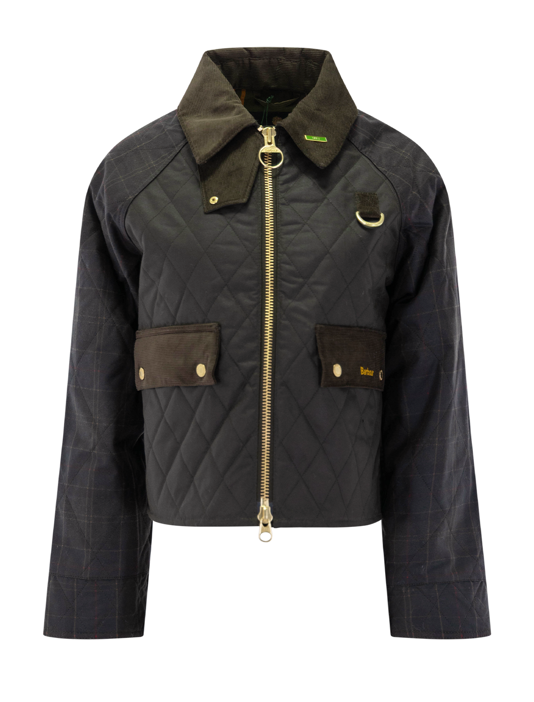tartan quilted spey wax jacket