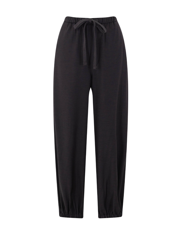 bubble pull on pant in brown