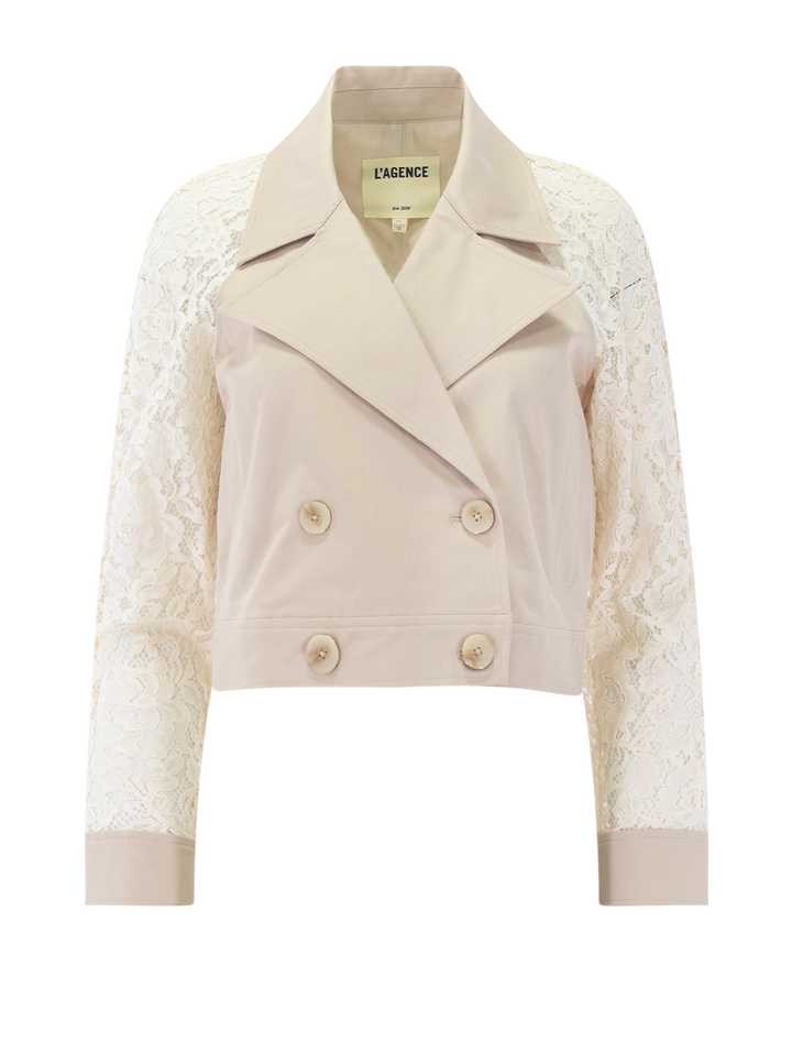 novelle lace trench