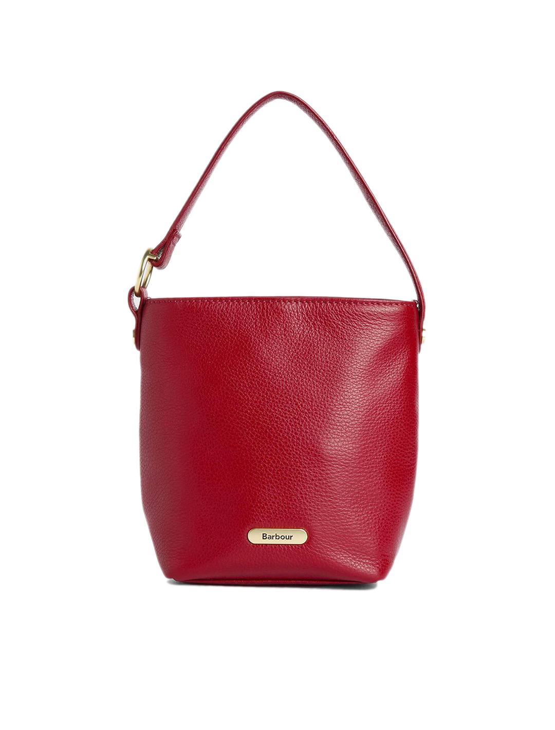 cedar mini bucket bag in red